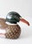 Green Vintage Hand Painted Wood Mallard Duck Decoy For Sale - Image 8 of 15