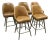 West Elm Mid Century Swivel Counter Stools, Set of Five For Sale