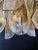 Amber Italian Murano Chandelier Amber Glass – 41 “Swallows” Amber Glass For Sale - Image 8 of 12