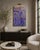 A richly textured contemporary abstract painting by American artist Sharon Cannon, titled “Lavender.” Executed in oil on...