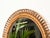 Franco Albini Vintage Round Spring Mirror in Bamboo with Rattan and Wicker by Franco Albini, Italy, 1960s For Sale - Image 4 of 13