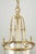 Mid 20th Century Mid 20th Century Restored French Neoclassical Brass Lantern Pendant Light For Sale - Image 5 of 8