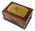 Art Deco French Sewing Box in Sculpted Wood, 1890s For Sale