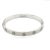 Modern Cartier Love Bracelet in 18k White Gold For Sale - Image 3 of 9