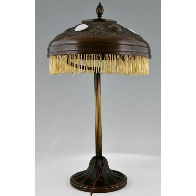 Art Nouveau Desk Lamp, France, 1900s For Sale - Image 3 of 6