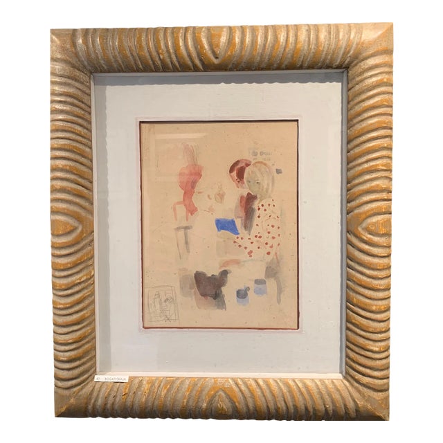 Olga Bogaevskaja, Children Little Girl, 1980 For Sale