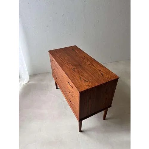 Mid-Century Modern Vintage Teak Chest of Drawers, 1960s For Sale - Image 3 of 14