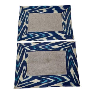 Fez Ikat Placemats - Pair For Sale