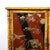 Art Deco Bamboo & Cubist Red & Black Geometric Detailed Gilt Chinoiserie Cabinet For Sale - Image 10 of 18