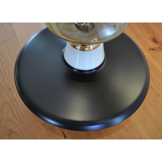 Mid-Century Modern Mid Century Stilnovo Style Flush Mount Light For Sale - Image 3 of 6