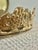 Vintage Cast Brass Grapevine Wine Bottle Coasters- A Pair For Sale In New Orleans - Image 6 of 9