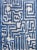Contemporary Theseus Hand-Tufted Maze Rug, Blueberry Blue, 8x10 For Sale - Image 3 of 4