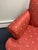 Recently Reupholstered Swivel Chair With Ottoman For Sale In New York - Image 6 of 10