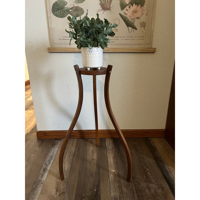 Mid-Century Modern Plant Stand For Sale - Image 6 of 6