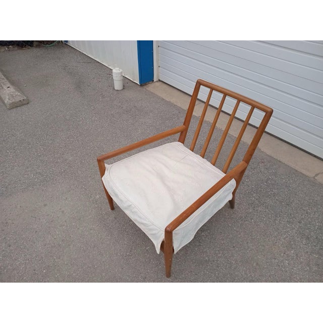 Mid-Century Modern t.h. Robsjohn-Gibbings for Widdicomb Lounge Chair For Sale - Image 10 of 11