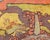 Abstract Landscape Batik Signed by Harry Hilson For Sale In Indianapolis - Image 6 of 9