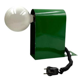 1970s Space Age Green Table / Wall Lamp For Sale