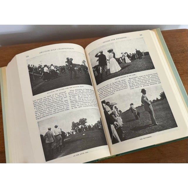 American 1980s Collectible "Golf: A Turn-of-the-Century Treasury Book" For Sale - Image 3 of 12