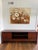 1960s Danish Modern Rosewood Credenza With Sliding Doors & Felt-Lined Trays Attributed to Dyrlund For Sale - Image 6 of 10