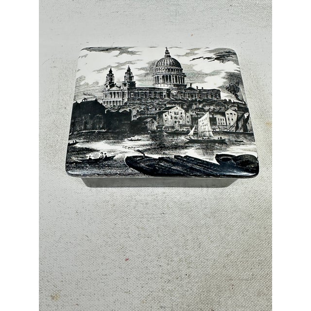 Vintage St. Paul’s Cathedral Cigarette/Trinket Box For Sale - Image 4 of 10