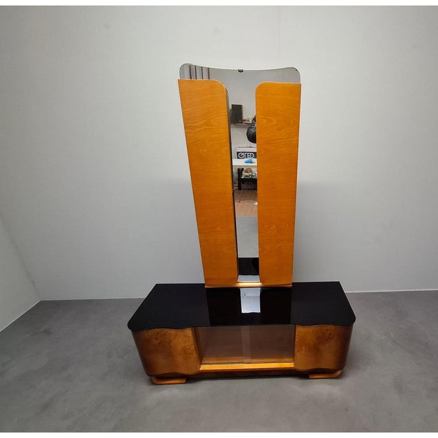 Art Deco Vanity Cabinet from Jindřich Halabala, Czechoslovakia, 1930s For Sale - Image 15 of 18