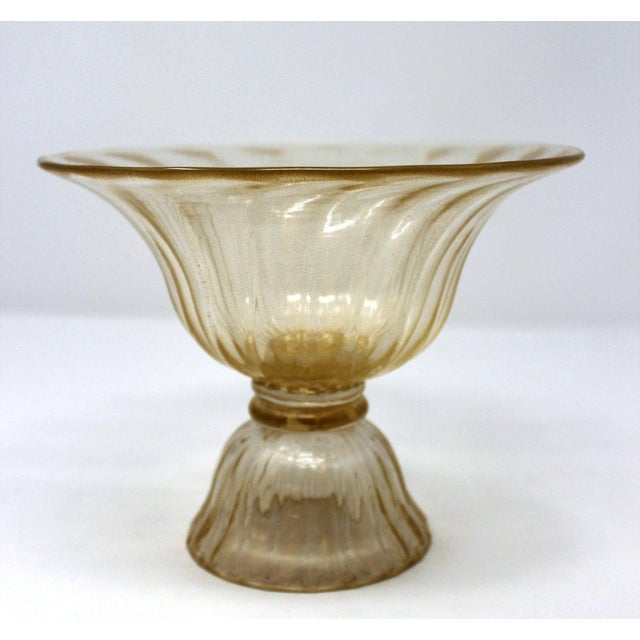Murano Contemporary Murano Glass Candy Dish by Gambaro & Poggi For Sale - Image 4 of 4