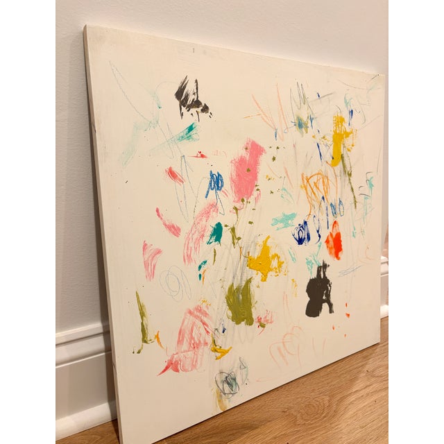 Sarah Trundle Sarah Trundle, Contemporary Abstract Painting, "Beautiful Distractions" For Sale - Image 4 of 6