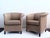 Tan Vintage Aura Armchairs by Paolo Piva for Wittmann, 1980s, Set of 2 For Sale - Image 8 of 18