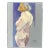 Contemporary Oil Painting on Panel of Nude Woman 8.5” X 11” by Artist Harold Grote For Sale
