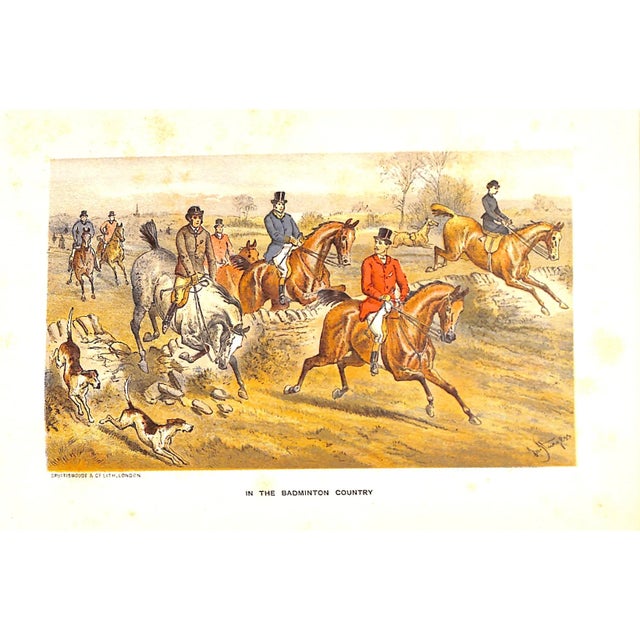 Paper "The Badminton Library: Hunting" 1885 His Grace the Duke of Beaufort, K. G. For Sale - Image 7 of 9