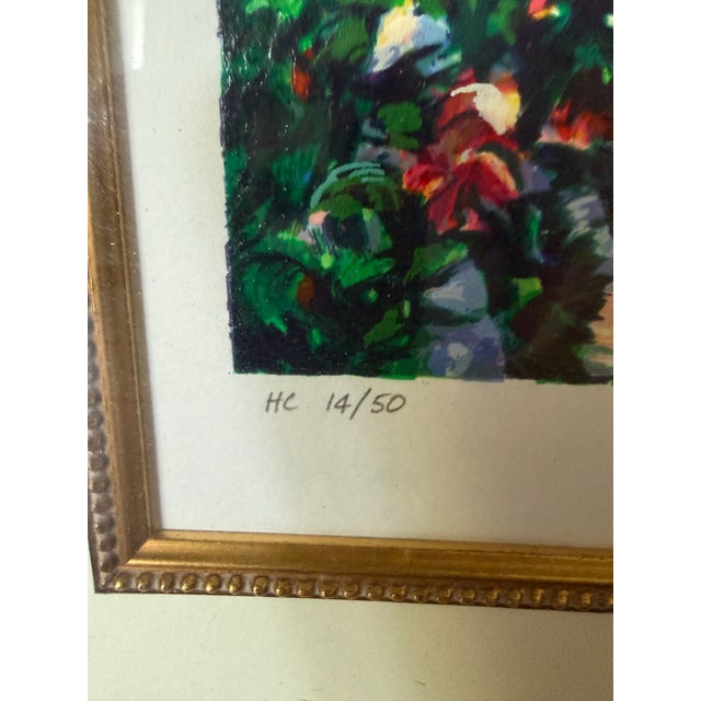 Traditional Alex Perez “Montmartre” Signed Hc 14/50 Limited Edition Serigraph With Coa For Sale - Image 3 of 6