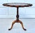 Wood English Chippendale Jonathan Charles Walnut Starburst Inlay Table With Leather Details For Sale - Image 7 of 12