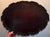 English Antique Early 19th Century English George III Carved Mahogany Oval Serving Tray For Sale - Image 3 of 11