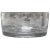 Etched Horses on a Clear Glass Serving Bowl For Sale