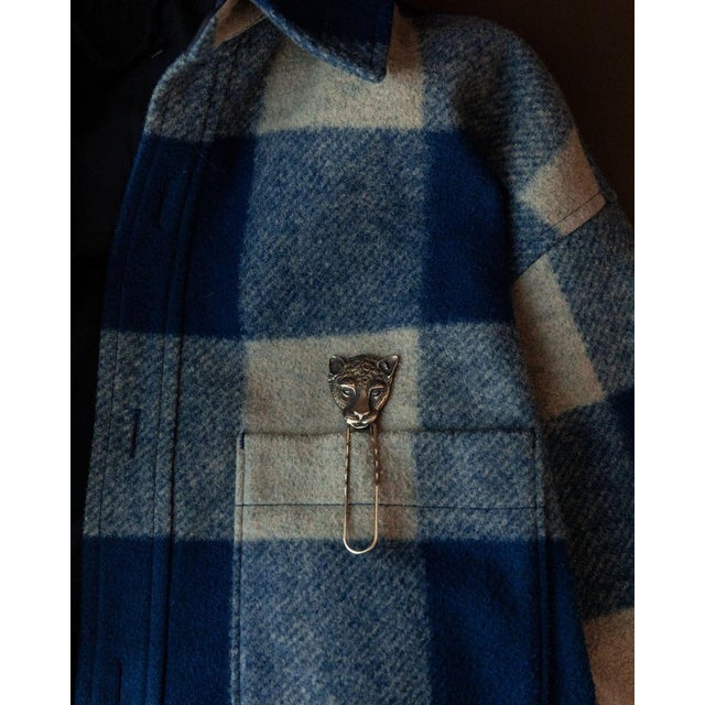 Vintage Brass Cheetah Bookmark, Paper Clip, Jewellery or Letter Clip, Italy, 1980s For Sale - Image 10 of 12