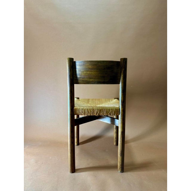 Charlotte Perriand Vintage Chair in Meribel by Charlotte Perriand, 1950 For Sale - Image 4 of 9