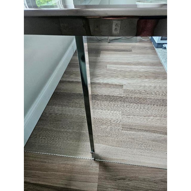 Metal "Dattilo" President Executive Desk by Gallotti and Radice, 1970s, Italian For Sale - Image 7 of 11