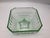 Light Green 1920s Square Casserole Vaseline Glass Serving Bowl For Sale - Image 8 of 13