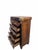 Late 20th Century Neoclassical Empire Revival Mahogany Five Drawer Chest For Sale - Image 9 of 11