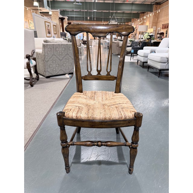 Maitland - Smith Late 20th Century Set of 6 Maitland-Smith Wellington Cottage Dining Chairs For Sale - Image 4 of 12