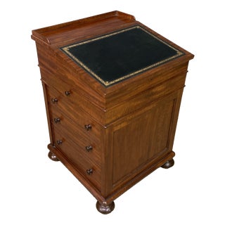 Antique Victorian Mahogany Davenport, 1851 For Sale