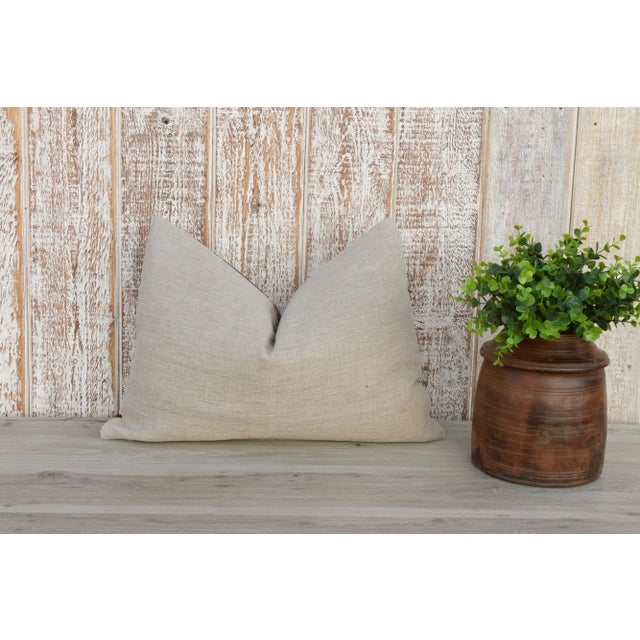 Mika Antique Indian Folk Lumbar Pillow For Sale In Los Angeles - Image 6 of 8
