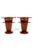 Art Deco Indian Rosewood Side Tables or Nightstands, Set of 2 For Sale - Image 3 of 14