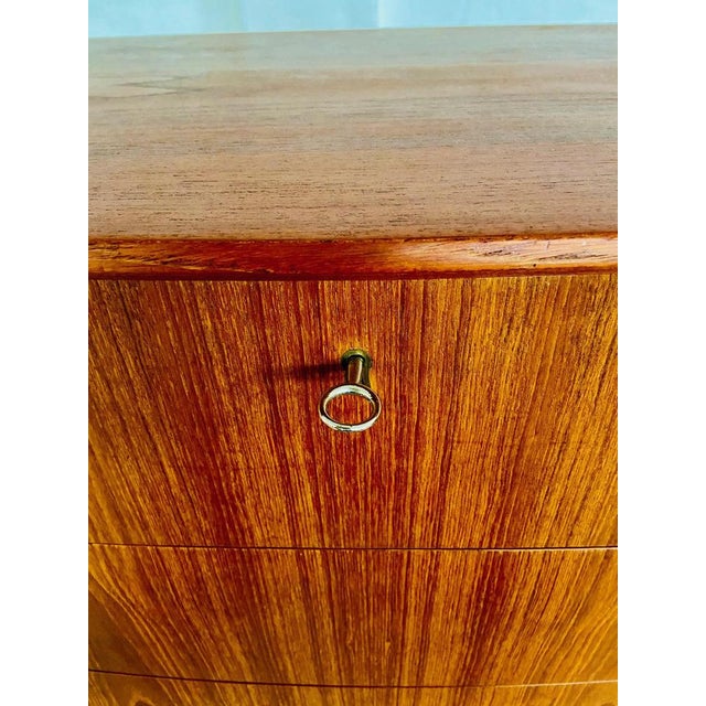 Contemporary Mid-Century Danish Rosewood Chest of Drawers from Design M For Sale - Image 3 of 18