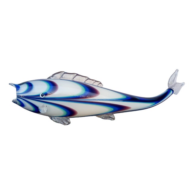 Murano Glass Fish, 1970s For Sale
