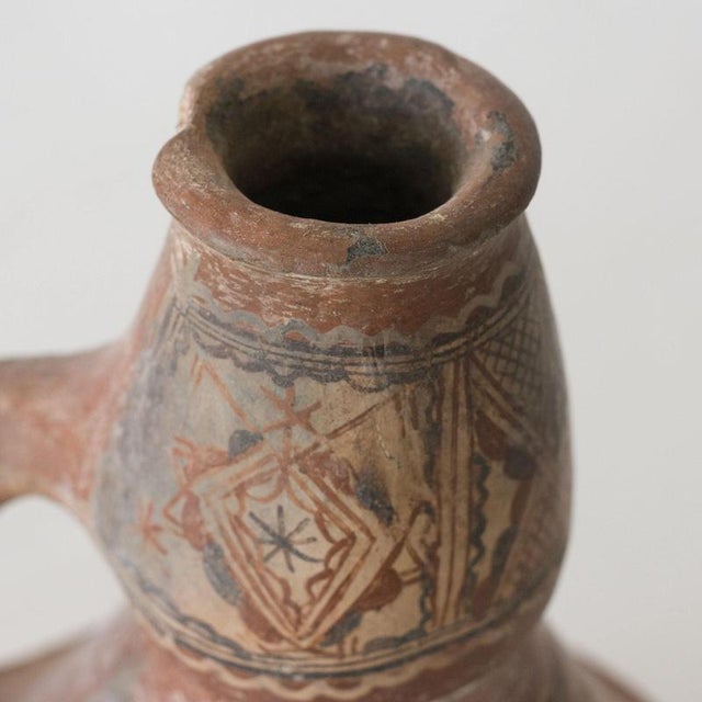 19th Century Aït Chenacha Berber Kabyle Terracotta Jug, Algiers For Sale - Image 4 of 9