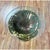 Vintage Walker Foundry Hollywood Regency Style Aluminum Gold Decorated Dogwood Table With Glass For Sale - Image 4 of 10
