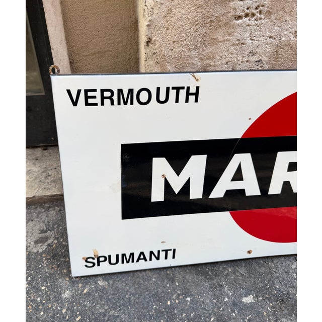 Mid-Century Modern Vintage Martini Sign, 1960s For Sale - Image 3 of 8