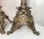 Antique 1800's Ornate Bronze Religious Candle Holder Electric Table Lamps - a Pair For Sale - Image 10 of 14