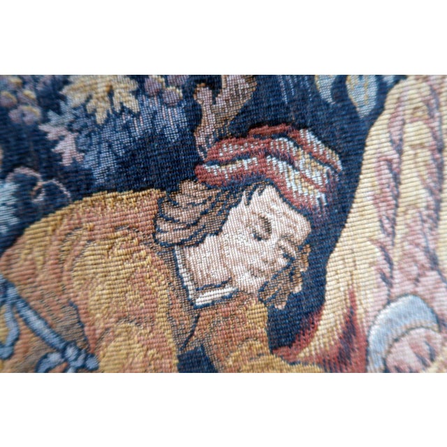 1960s, Vintage French Tapestry Wall Hanging by Marc Waymel, 3' X 3.8' For Sale In New York - Image 6 of 18